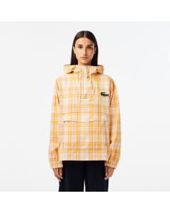 Women's Lacoste Checked Pull-On Jacket
