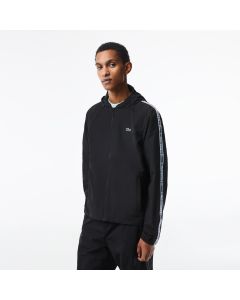 Men's Lacoste Short Recycled Polyester Track Jacket