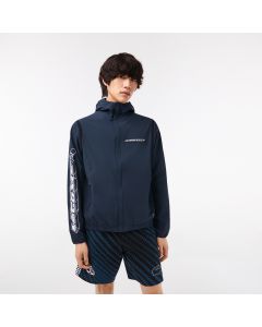 Men's Lacoste Recycled Polyamide Short Track Jacket