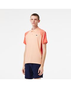 Men's Lacoste Tennis X Novak Djokovic Tricolour Polo Shirt