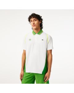 Men's Lacoste Sport Roland Garros Edition Ultra-Dry Two Tone Polo Shirt