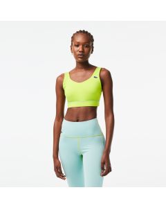 Women's Lacoste Sport Ultra-Dry Recycled Polyester Sports Bra