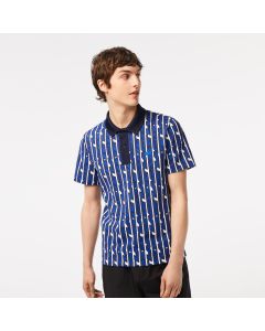 Lacoste Movement Polo Two-Tone Printed Shirt
