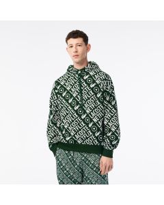 Men's Lacoste X Netflix Loose Fit Organic Cotton Sweatshirt