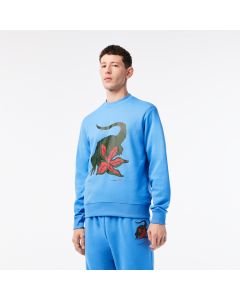Men's Lacoste X Netflix Organic Cotton Print Sweatshirt
