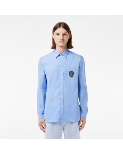 Striped Shirt With Badge