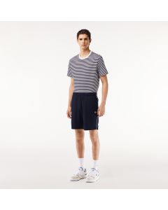 Paris Interlock Piqué Contrast Trim Shorts