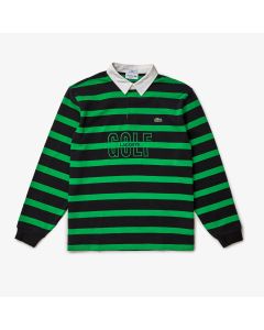 Long Sleeve Striped Rugby Shirt