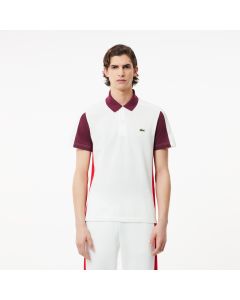 Regular Fit Cut-Sewn Colourblock Polo Shirt