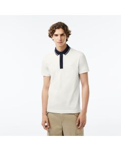 Smart Paris Contrast Collar Piqué Polo Shirt