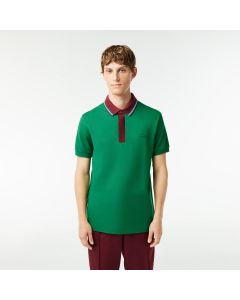 Smart Paris Contrast Collar Piqué Polo Shirt