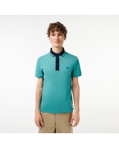 Smart Paris Contrast Collar Piqué Polo Shirt