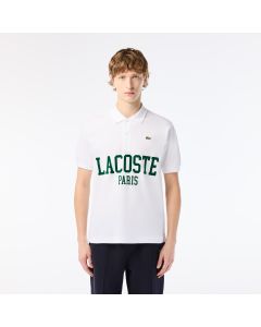 Original L.12.12 Lacoste Flocked Piqué Polo Shirt