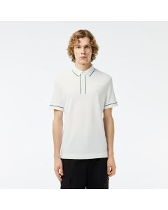 Smart Paris Stretch Cotton Contrast Trim Polo Shirt
