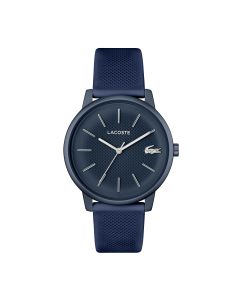 Lacoste.12.12 Move 3 Hands Watch Navy Silicone