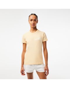 Women's Lacoste Slim Fit Organic Cotton Jersey T-Shirt