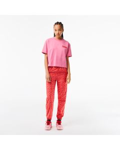 Women's Lacoste Track Pants With Logo Print