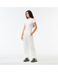 Straight Leg Nylon Track Pants