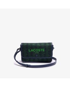 Heritage Monogram Jacquard Flap Close Shoulder Bag