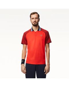 เสื้อโปโลผู้ชาย Lacoste x Daniil Medvedev รุ่นแห้งไว