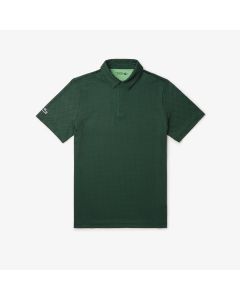 Ultra-Dry Anti-UV Mini Print Golf Polo Shirt