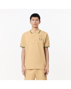 Original L.12.12 Embroidered Patent Cotton Polo Shirt