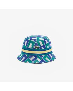 Interlock Jacquard Patterned Bucket Hat