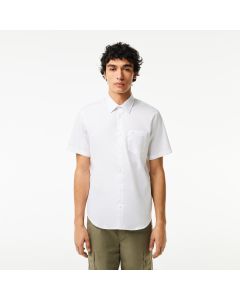 Men’s Regular Fit Solid Cotton Shirt