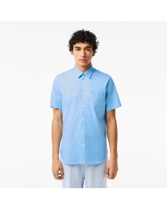Men’s Regular Fit Solid Cotton Shirt