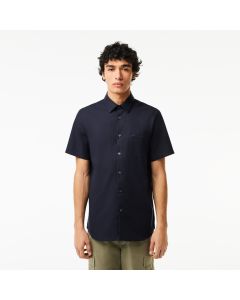 Men’s Regular Fit Solid Cotton Shirt