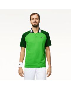 เสื้อโปโลผู้ชาย Lacoste x Daniil Medvedev รุ่นแห้งไว