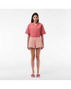 Natural Dyed Short Cotton Fleece Shorts