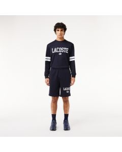 Regular Fit Lacoste Print Jogger Shorts