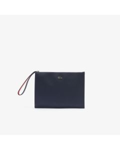 Women’s Anna Coated Piqué Canvas Zip Clutch