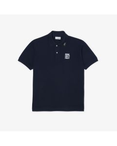 Original L.12.12 Embroidered Slogan Polo Shirt