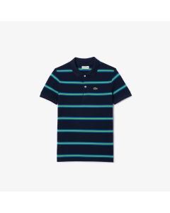 Kids’ Lacoste Striped Piqué Polo Shirt