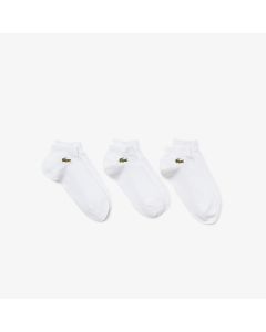 Unisex Lacoste SPORT Low-Cut Socks Three-Pack
