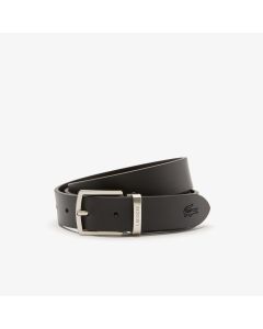 Men’s Lacoste Pin and Flat Buckle Belt Gift Set