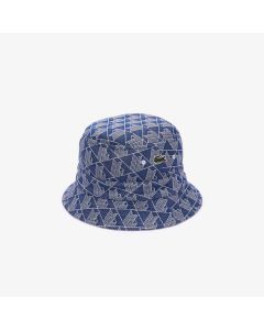 Reversible Signature Monogram Jacquard Bucket Hat