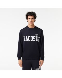 Lacoste Flocked Fleece Jogger Sweatshirt