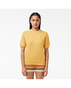 Natural Dyed Cotton Fleece T-Shirt