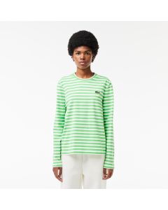 Women’s Striped Jersey Cotton T-Shirt