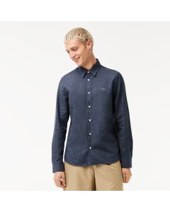 Slim Fit Recycled Cotton Shirt