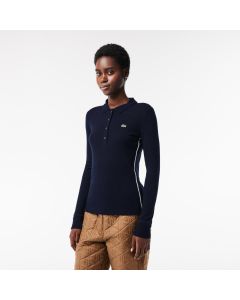French Made Long Sleeved Polo Shirt