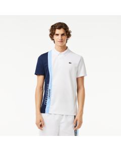 Regular Fit Recycled Knit Tennis Polo Shirt