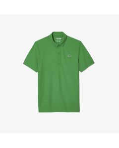 Men’s Lacoste SPORT Textured Breathable Golf Polo Shirt