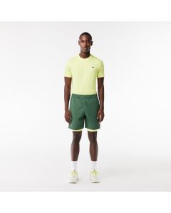 Men’s Two-Tone Lacoste SPORT Shorts with Built-In Undershorts