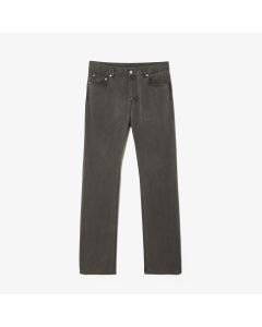 Regular Fit Mineral Dyed Cotton Jeans