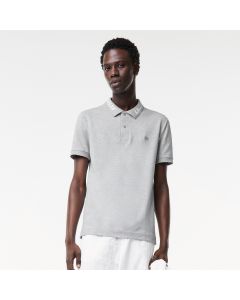 Ultralight Piqué Jacquard Collar Polo Shirt