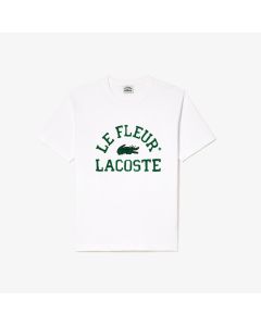 เสื้อยืดเจอร์ซีย์ Lacoste x le FLEUR